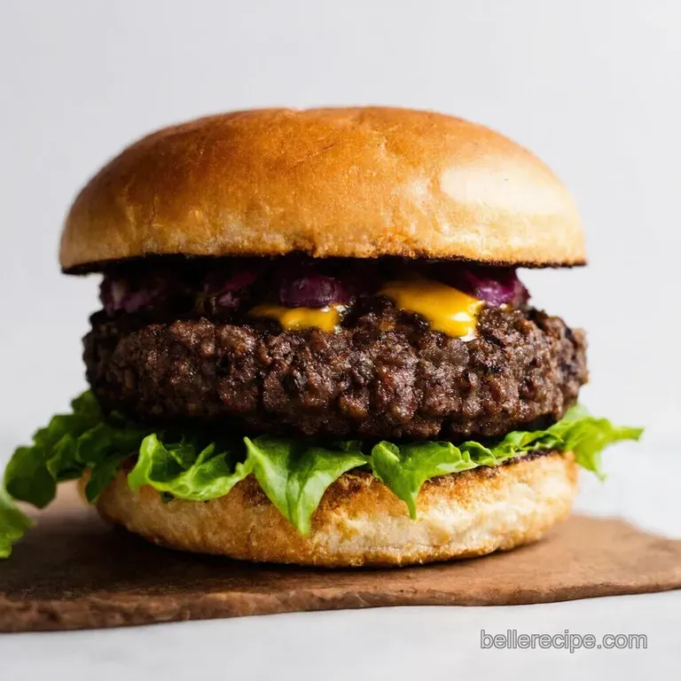 The Banger Black Bean Burger Proper PlantBased Grub