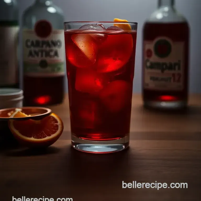 The Perfect Carpano Antica Negroni: A Classic Italian Twist presentation