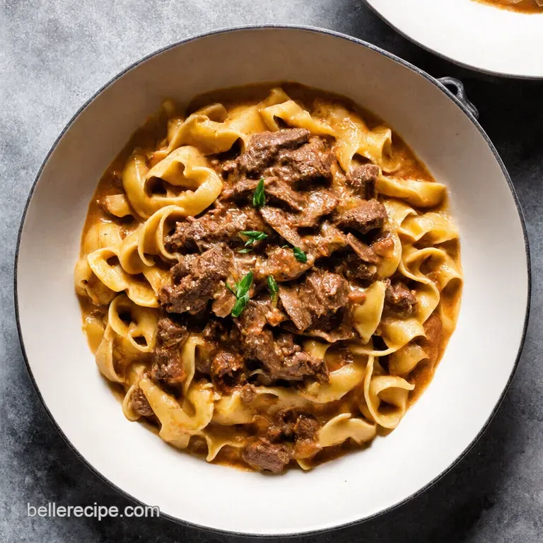 The Ultimate Beef Stroganoff Rich Creamy and Utterly Delicious