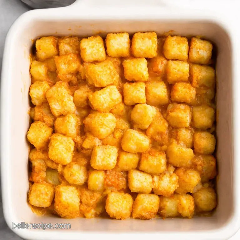 The Ultimate Cheesy Tater Tot Casserole