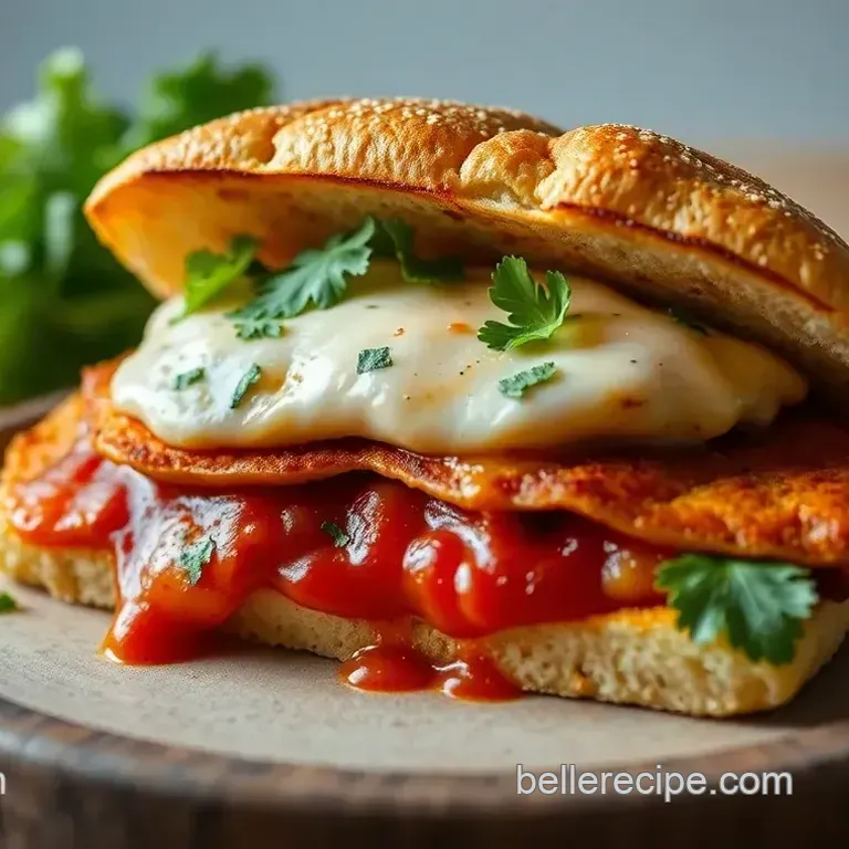The Ultimate Chicken Parm Sandwich