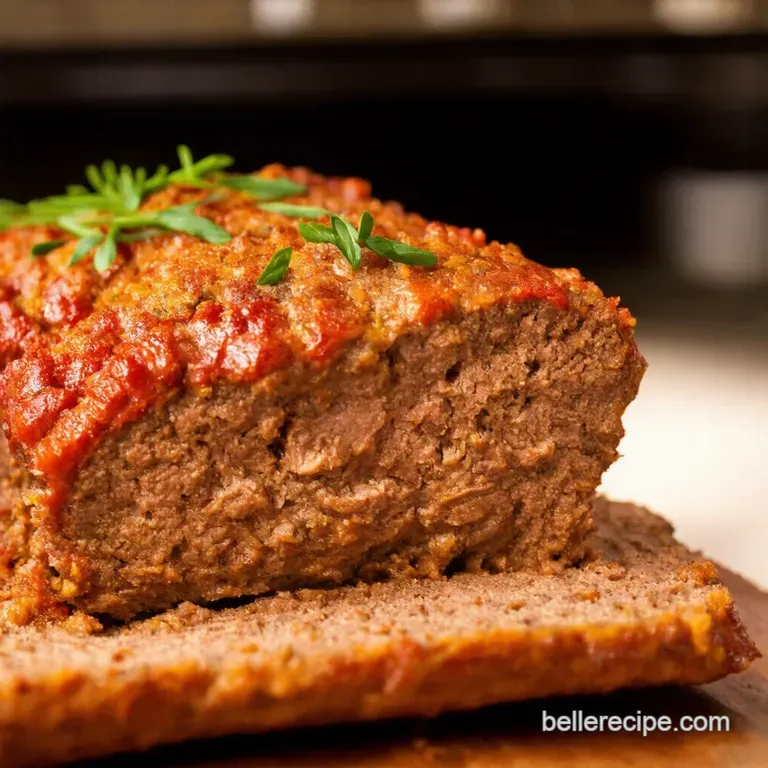 The Ultimate Classic Meatloaf Better Than Your Nans presentation