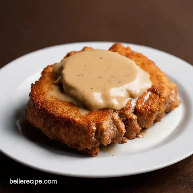 The Ultimate Country Fried Steak with Creamy Pepper Gravy