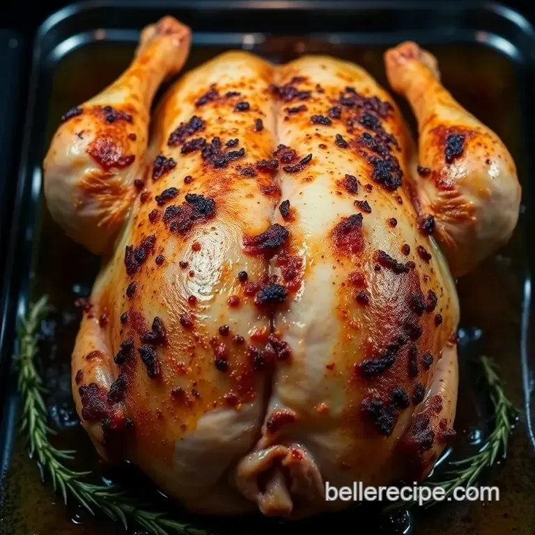 The Ultimate Crispy Spatchcock Chicken presentation