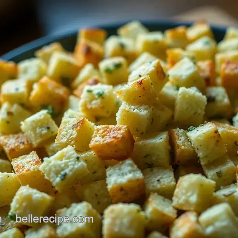 The Ultimate Garlic & Herb Croutons (Better Than Shop-Bought!)