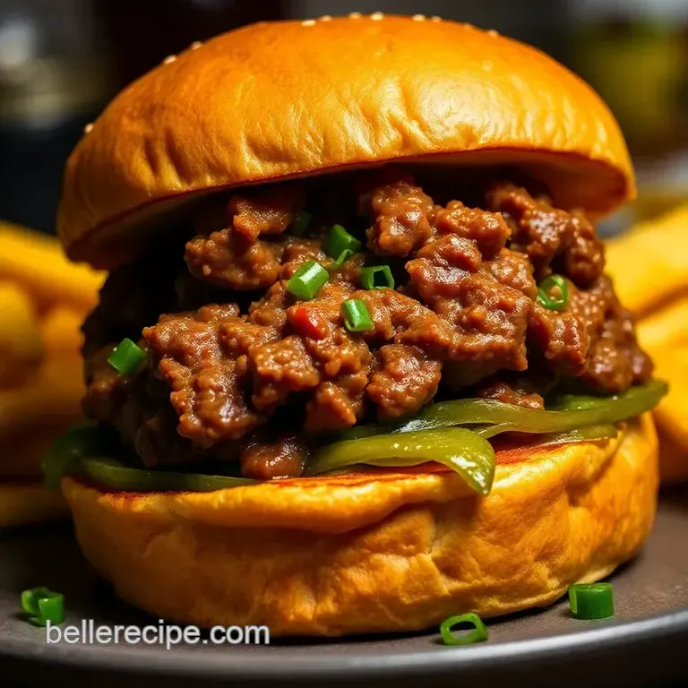 The Ultimate Pub-Style Burger presentation