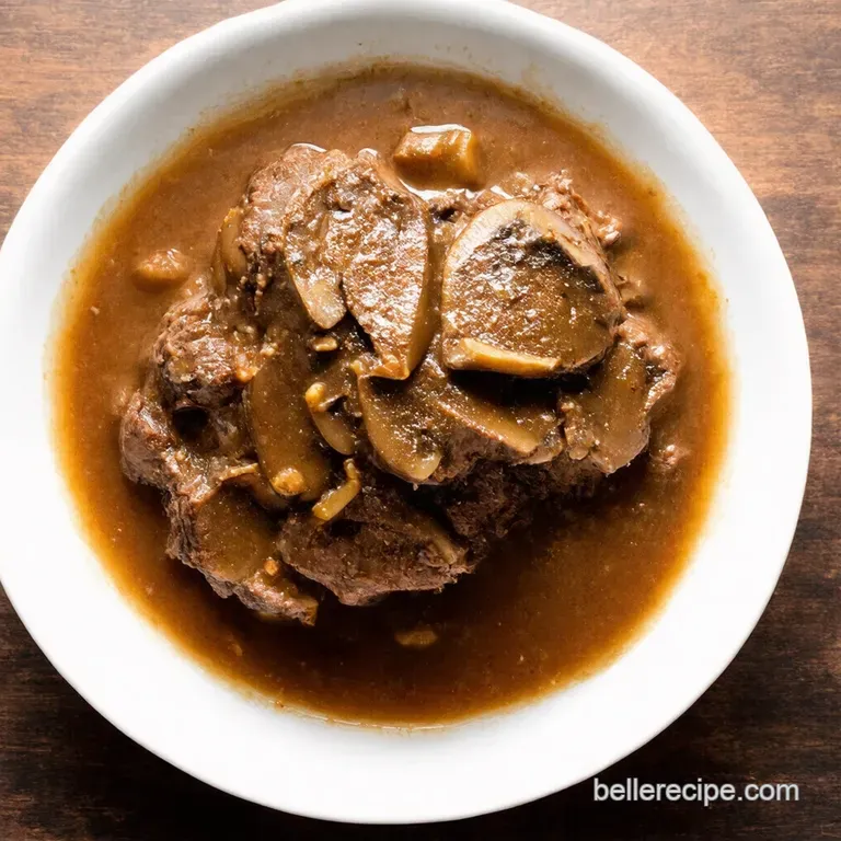 The Ultimate Salisbury Steak with Rich Mushroom Gravy