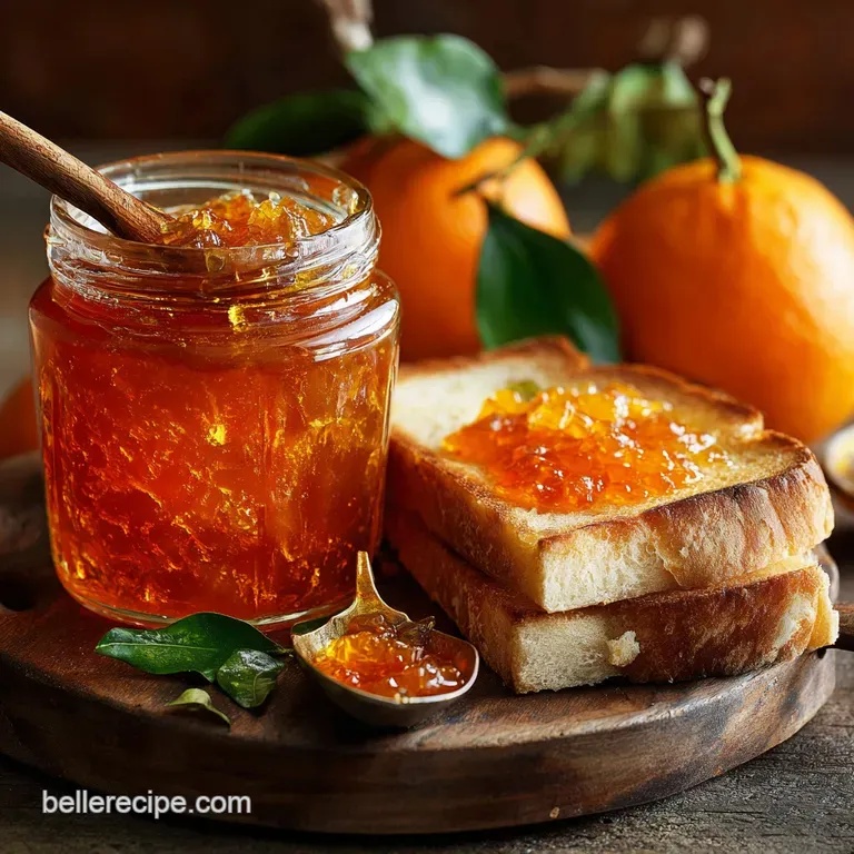 Orange Marmalade: Traditional Hand-Cut Delight presentation