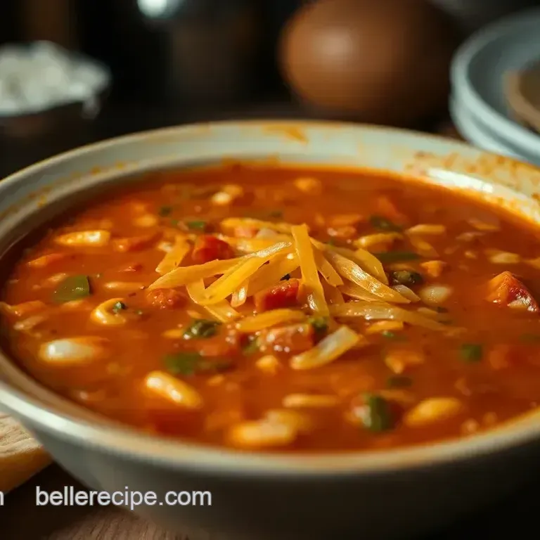 Traditional Mexican Tortilla Soup (Sopa de Tortilla)