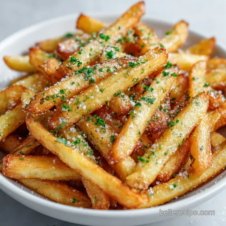 Truffle Fries Recipe: Earthy & Crisp
