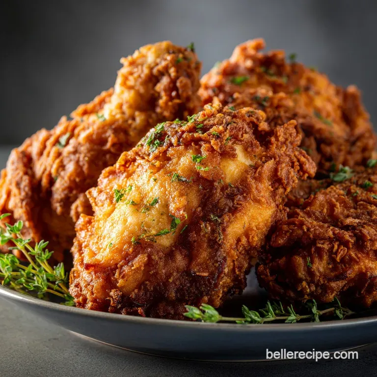 Fried Chicken: the Ultimate Crispy Buttermilk Recipe presentation