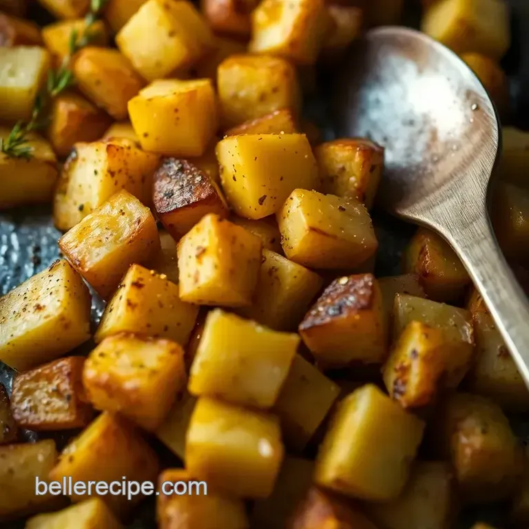 Ultimate Crispy Oven Roasted Potatoes presentation