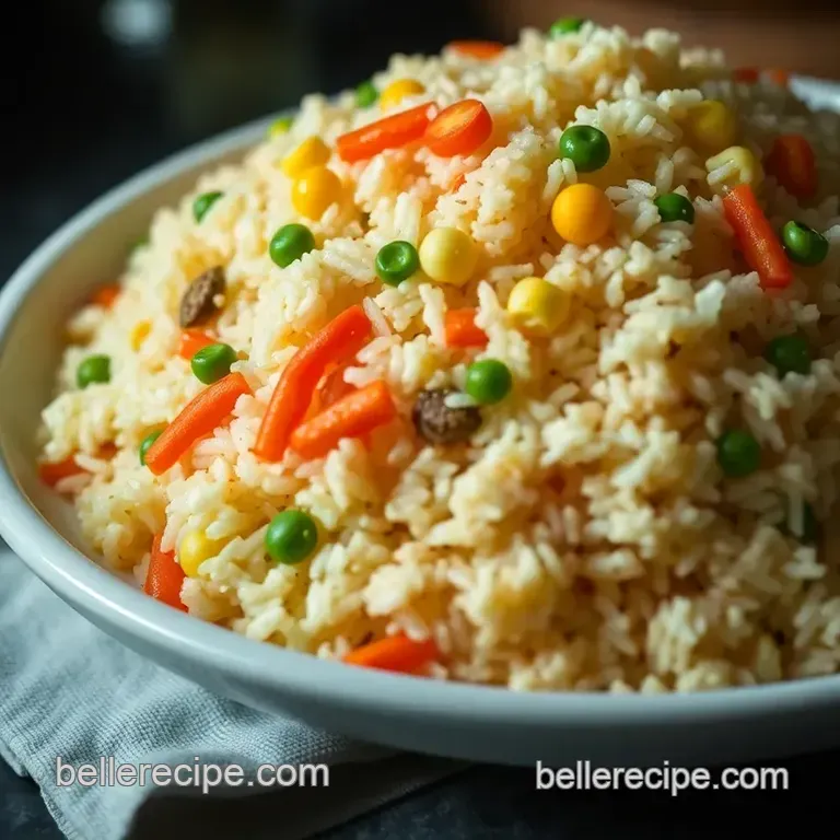 Ultimate Fried Rice: A Quick and Flavorful Dish presentation
