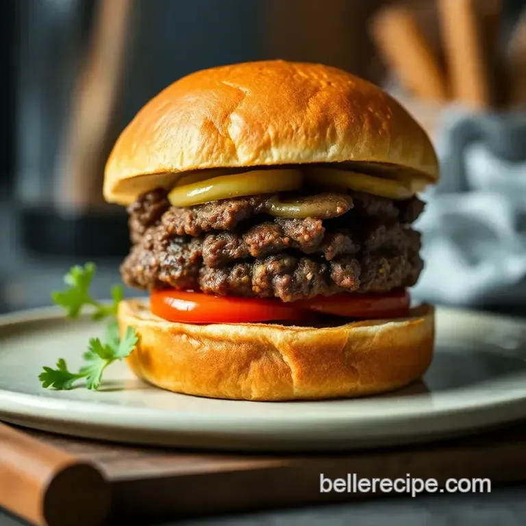 Ultimate Wagyu Burger: A Taste of Luxury in Your Backyard presentation