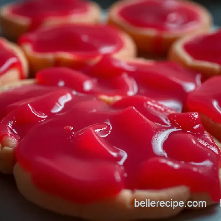 Vibrant Jello Cookies: Sweet Colorful Treats