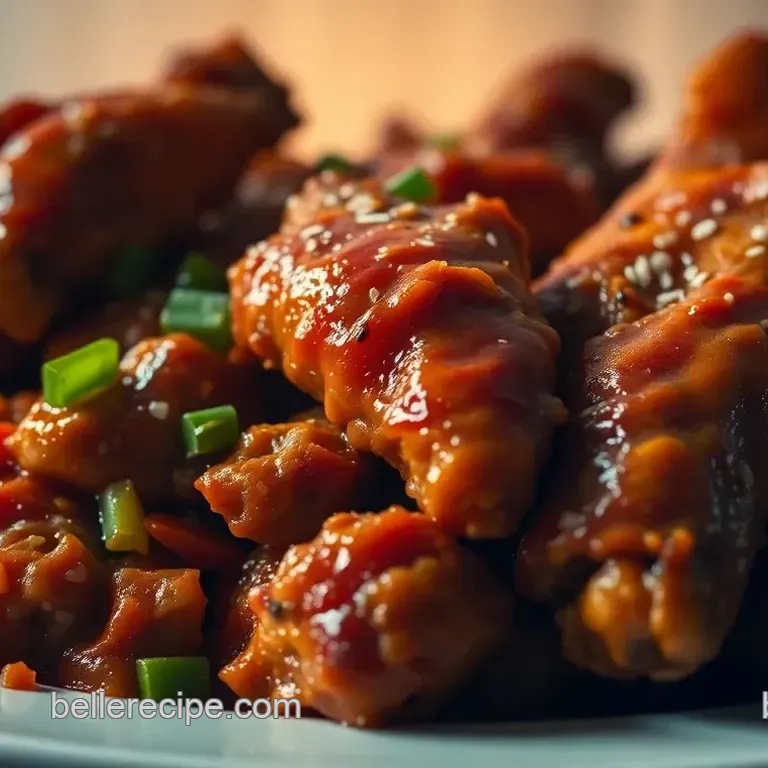 Wingstop Inspired Spicy Korean Q Chicken Wings