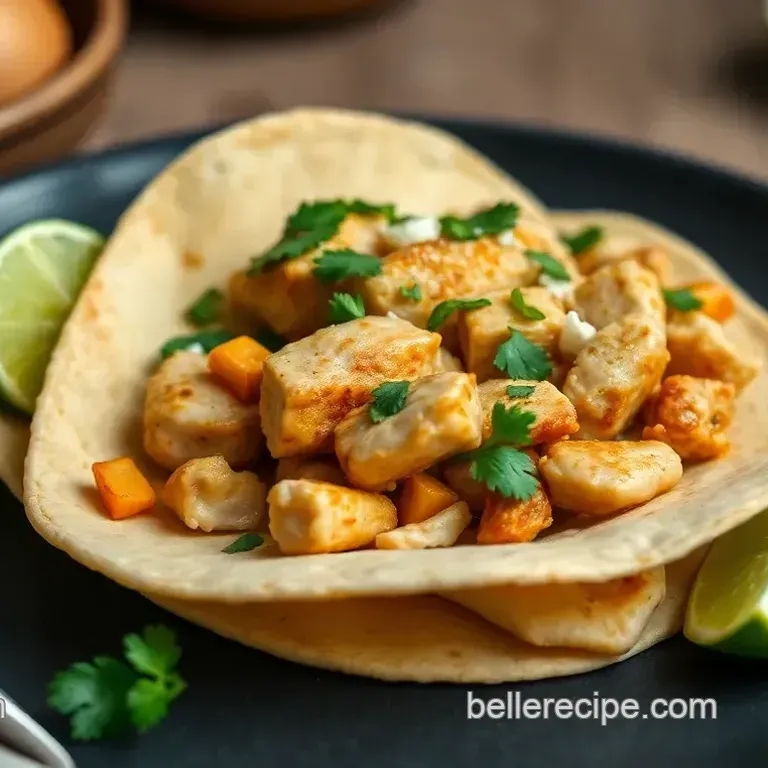 Zesty Cilantro Lime Chicken Tacos