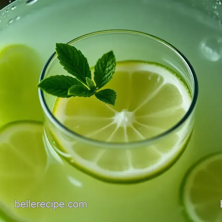 Zesty Homemade Limeade